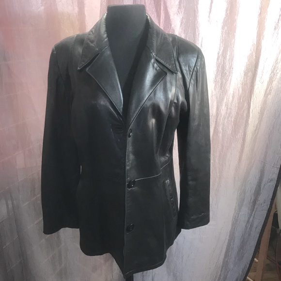 Laurence Roy vintage leather jacket - Picture 3 of 15